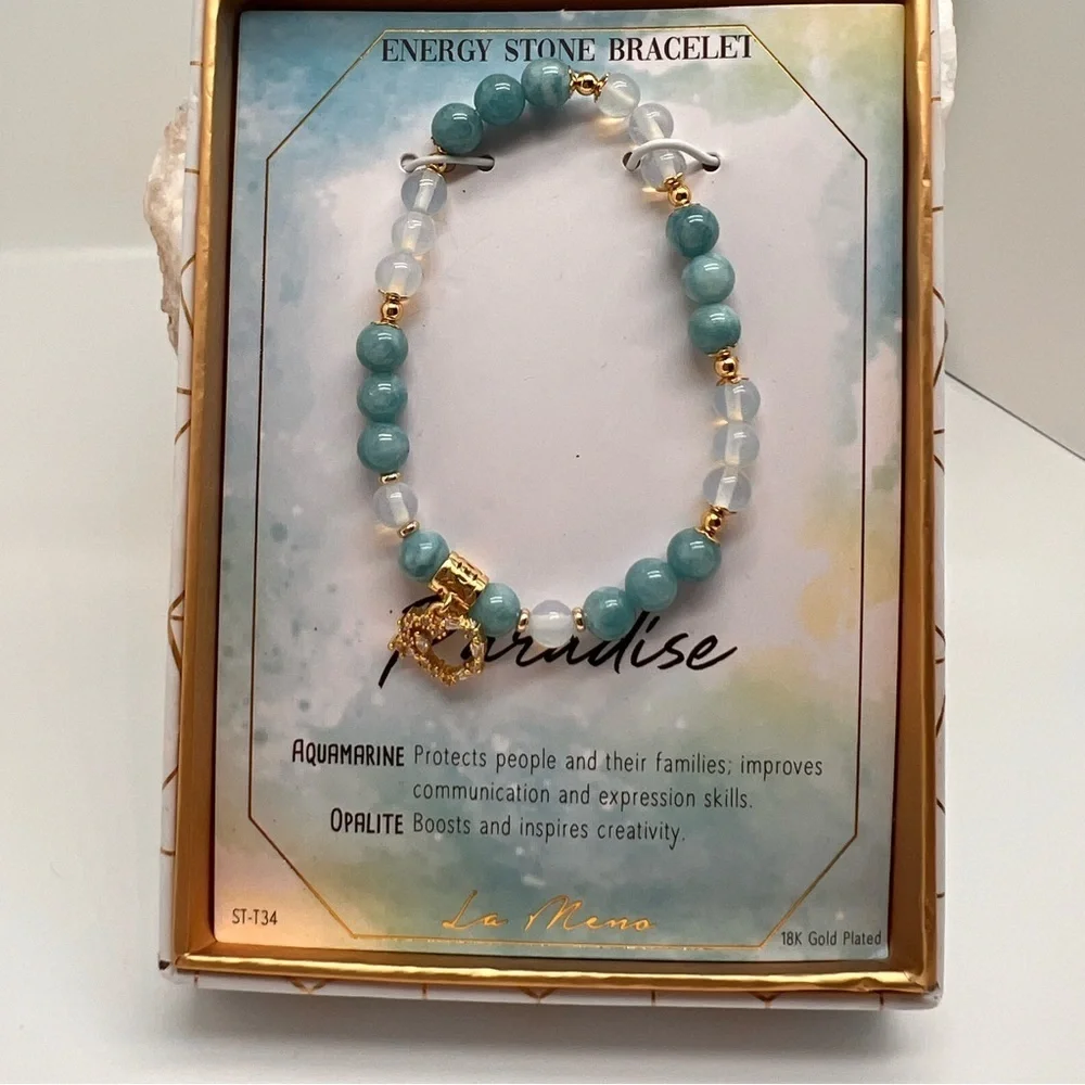 La Meno Paradise Energy Stone Bracelet